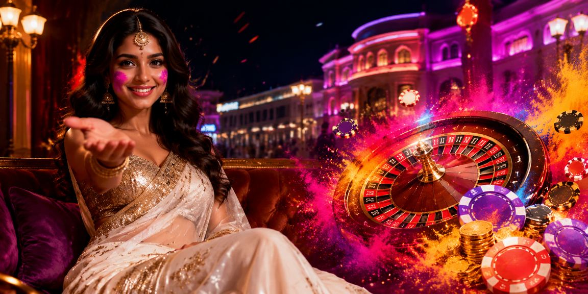 Delhi Connaught Place illuminated at night symbolizing vibrant gaming city