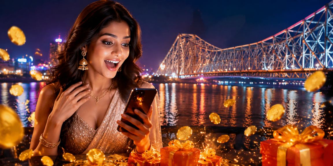 Howrah Bridge in Kolkata with calm sunrise atmosphere